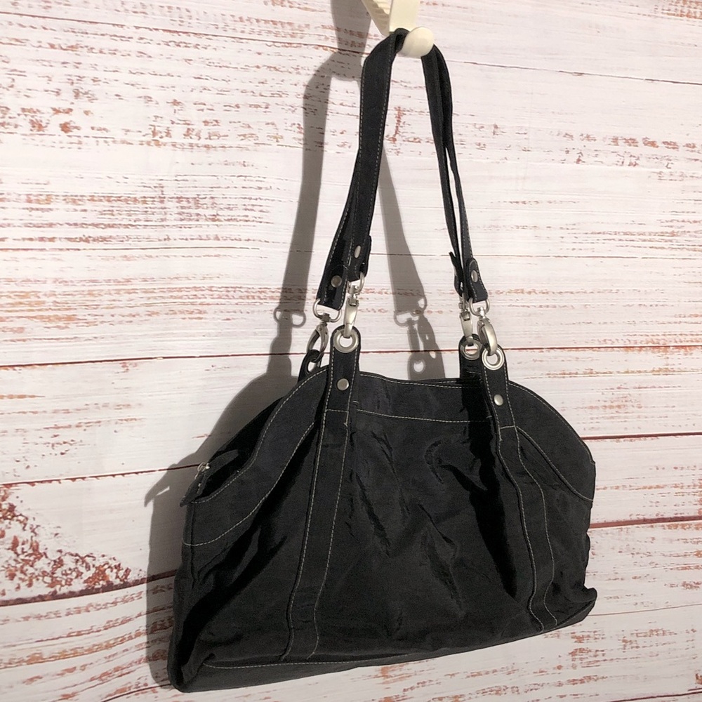 Baggallini Black Shoulder Bag Purse NWOT - Picture 2 of 16